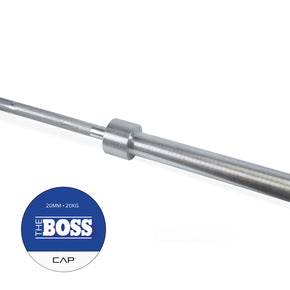 The BOSS Olympic Bar- Silver Zinc