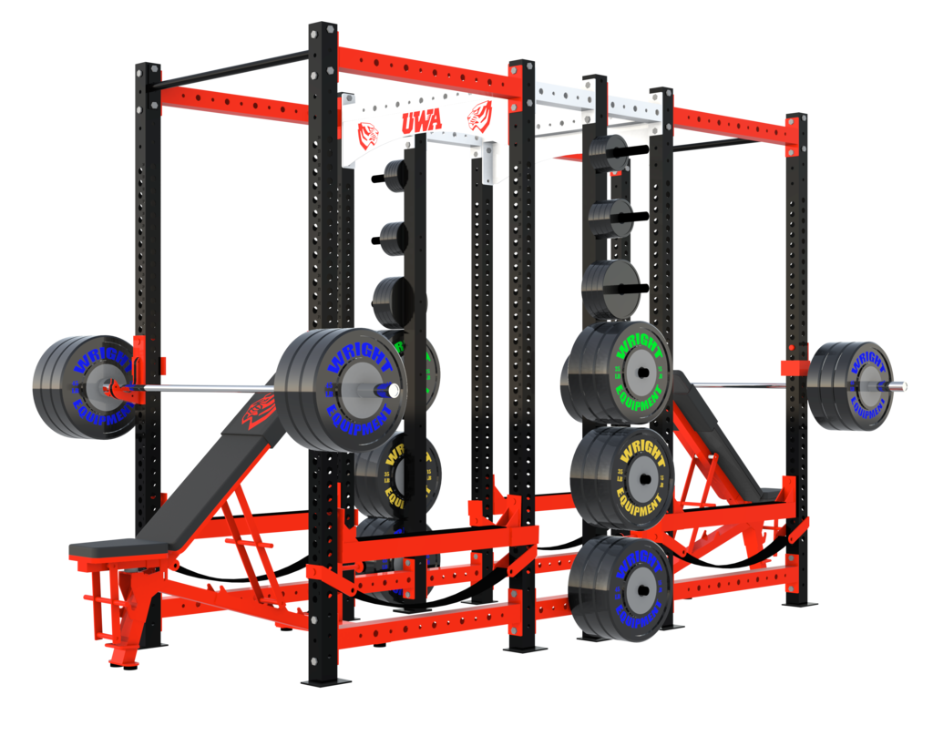 Double power rack best sale