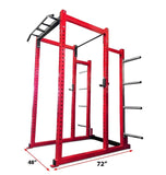 Power Rack Deluxe w/ Bumper Plate Storage