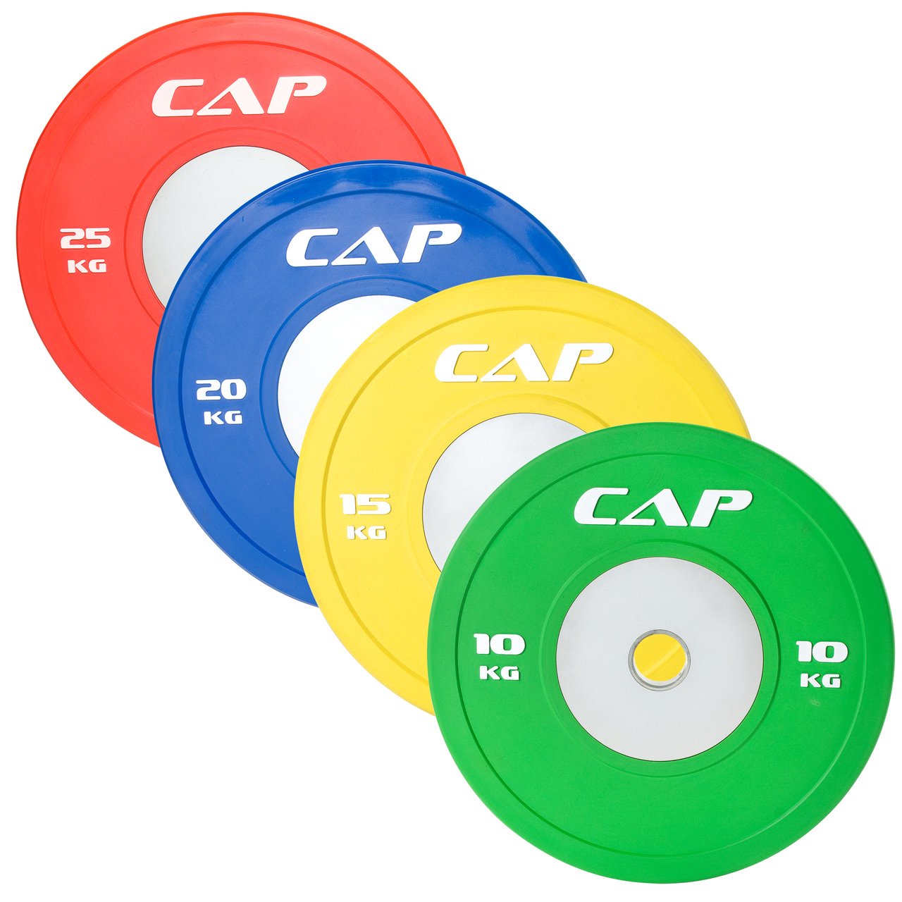 CAP Olympic Rubber Competition Bumper Plates
