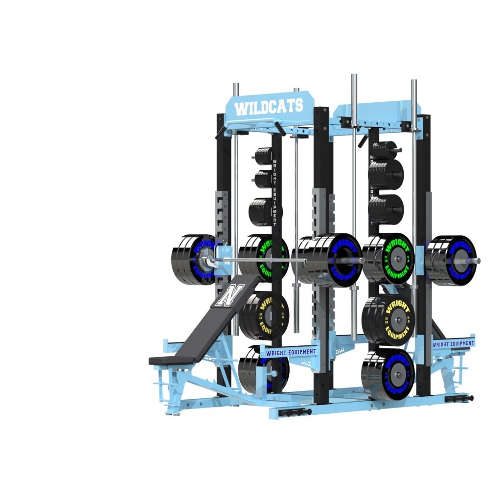 Wright Equipment PRO Series Double Half Rack