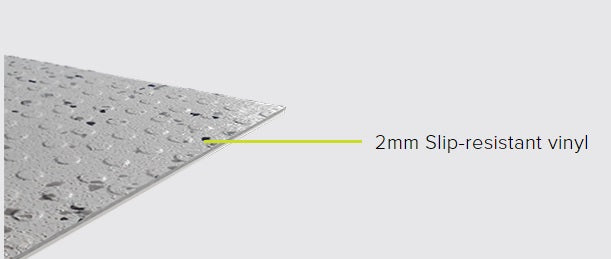 Aqueous Slip Resistant Flooring