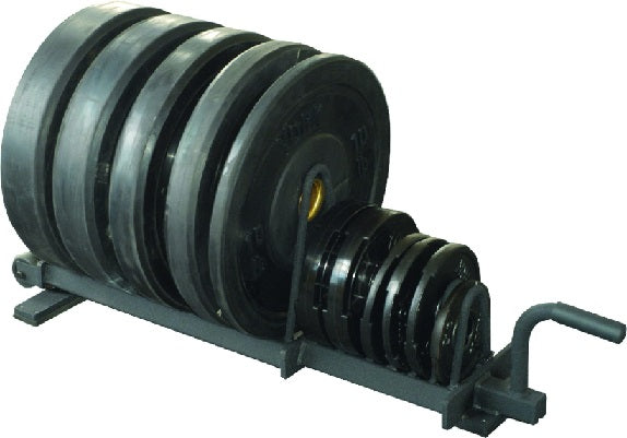 Vertical bumper plate discount rack