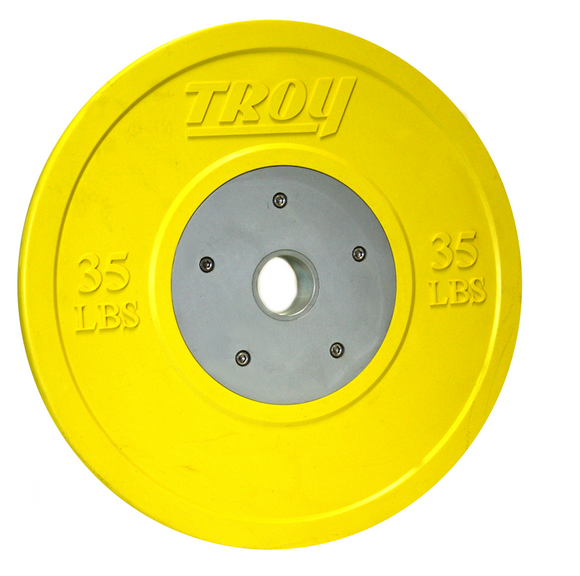 CCO-SBP35 35lb Yellow Competition Bumper Plate