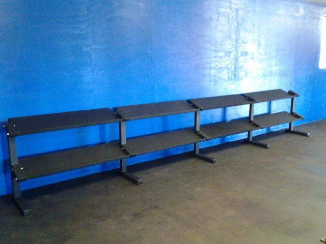 Tray Style Dumbbell Rack