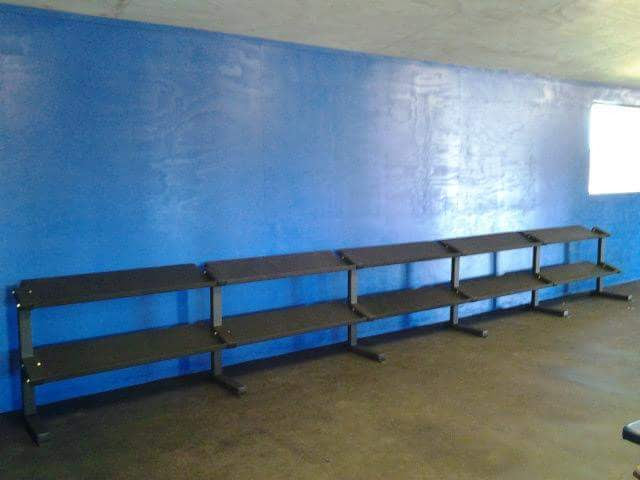 Tray Style Dumbbell Rack