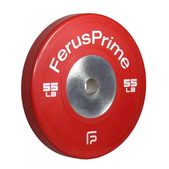 CCW55L 55lb Red Competition Bumper Plate